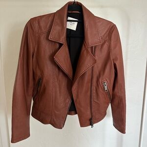 LTH JKT BROWN LEATHER JACKET